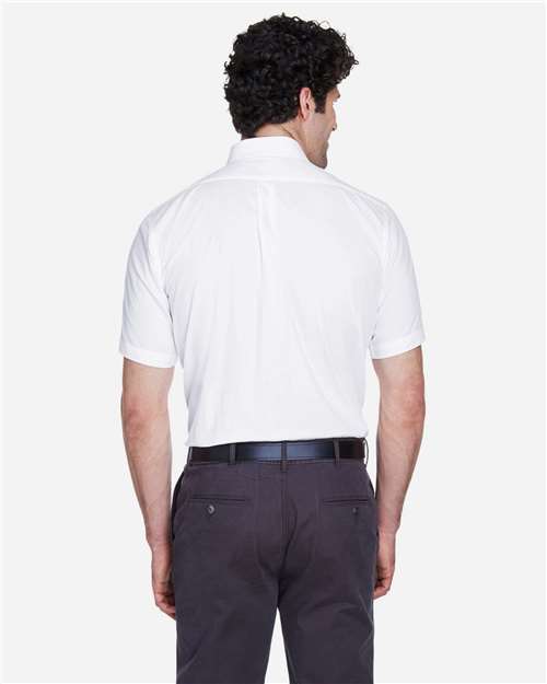 Chemise à manches courtes en sergé pour homme Optimum — CORE365 88194
