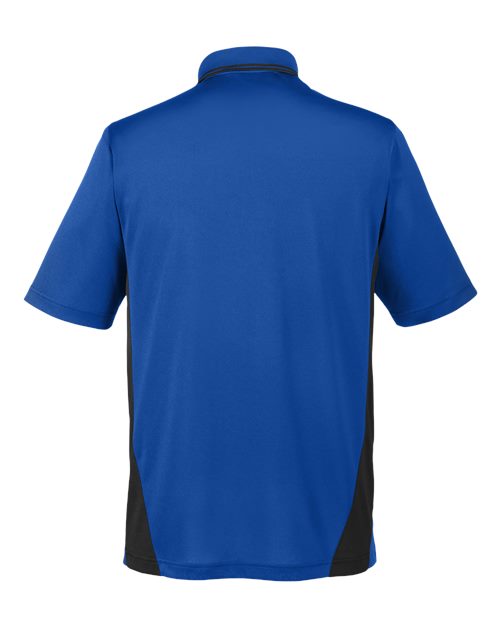 Men's Flash Snag Protection Plus IL Colorblock Polo — True Royal/ Black
