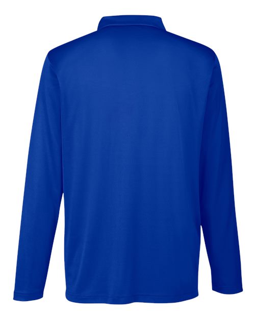 Men's Zone Performance Long Sleeve Polo — Sport Royal