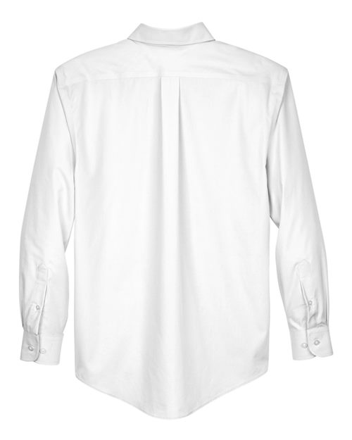 Men's Crown Collection® Broadcloth Woven Dress Shirt — White