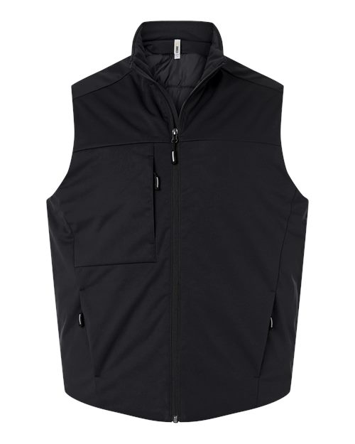 Unisex Techno Lite Flat-Fill Insulated Vest — Black