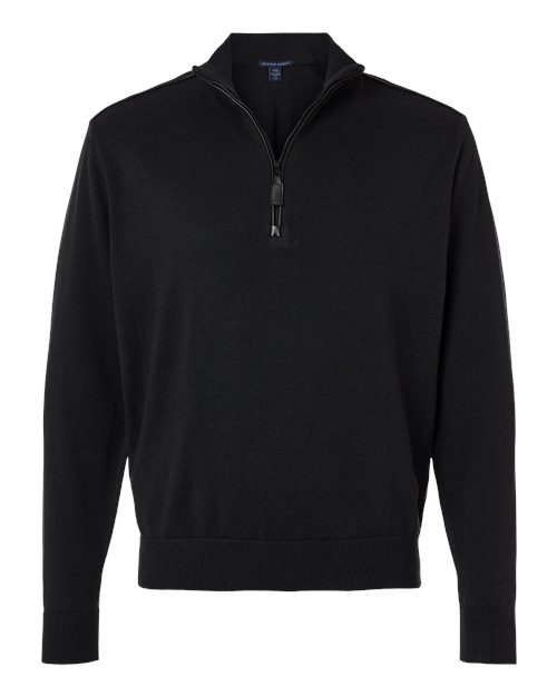Men's New Classics Quarter-Zip Sweater — Black
