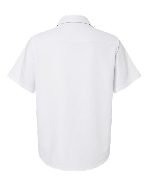Men's UltraUVP Shoreline Short Sleeve Staff Shirt — White