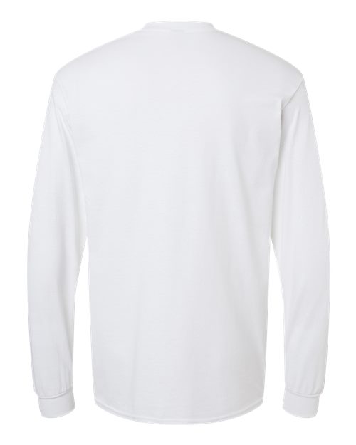Unisex Heavy Cotton™ Long Sleeve T-Shirt — White