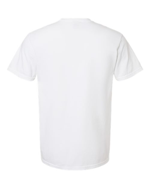 Unisex Garment-Dyed Heavyweight Pocket T-Shirt — White
