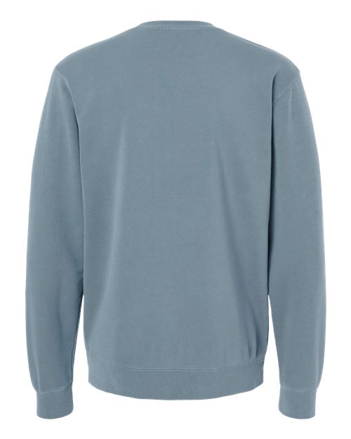 Unisex Midweight Pigment-Dyed Crewneck Sweatshirt — Pigment Slate Blue