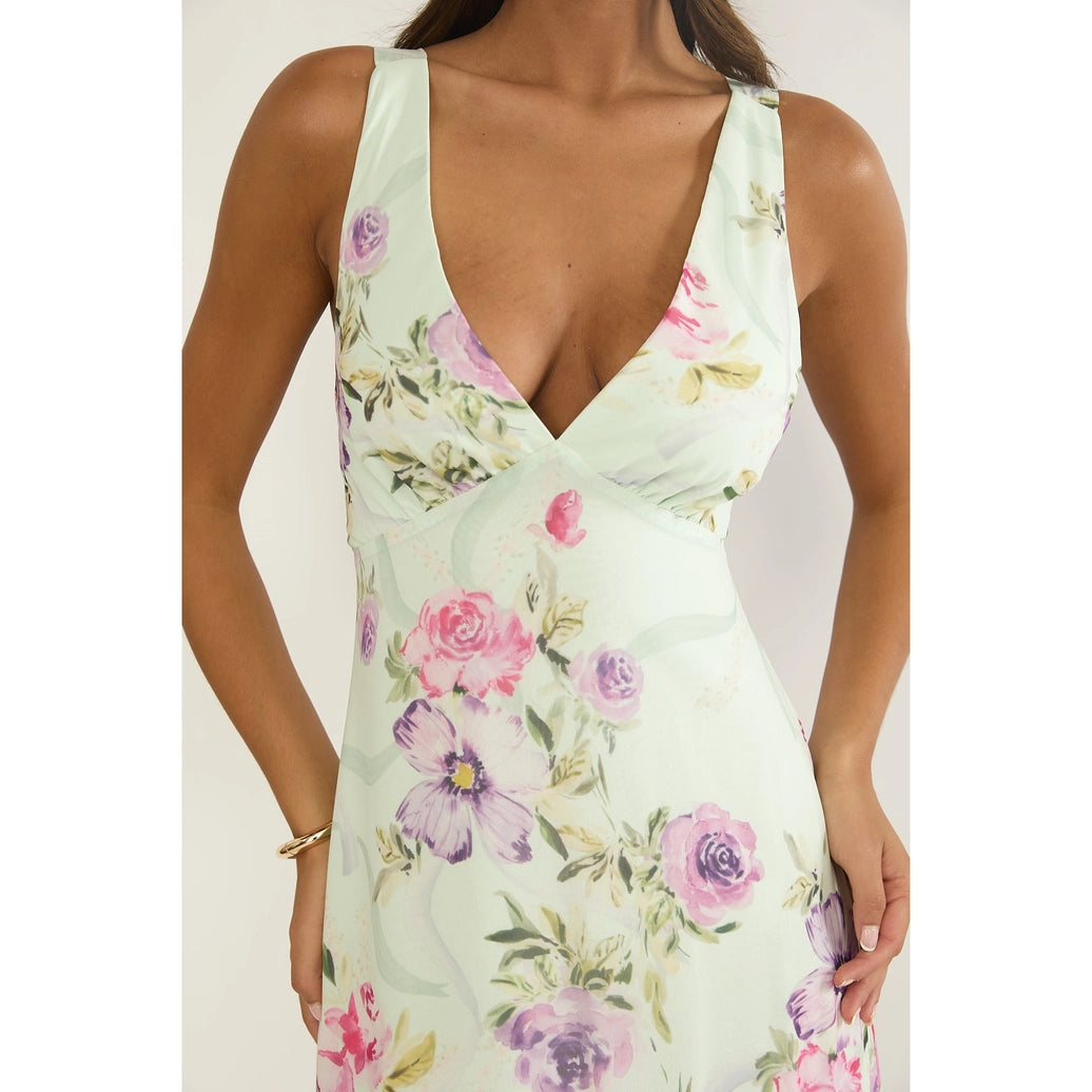Floral Bodice Maxi