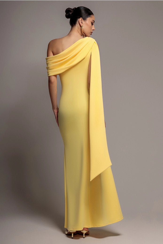 Goddiva Sash Maxi Dress