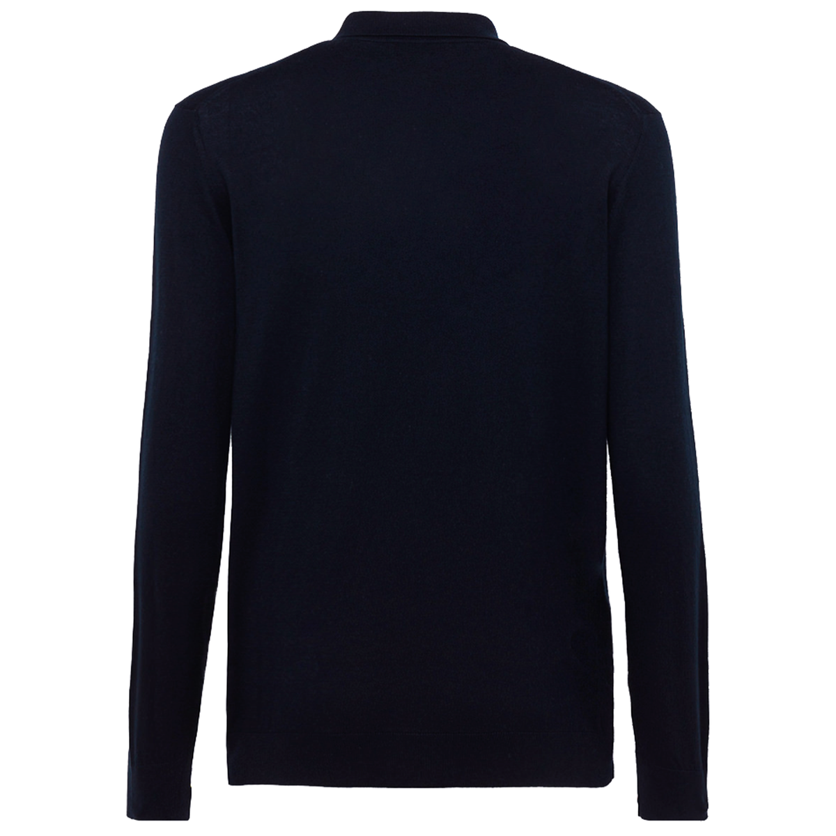 Chemise bleu nuit à manches longues — Alpha Studio