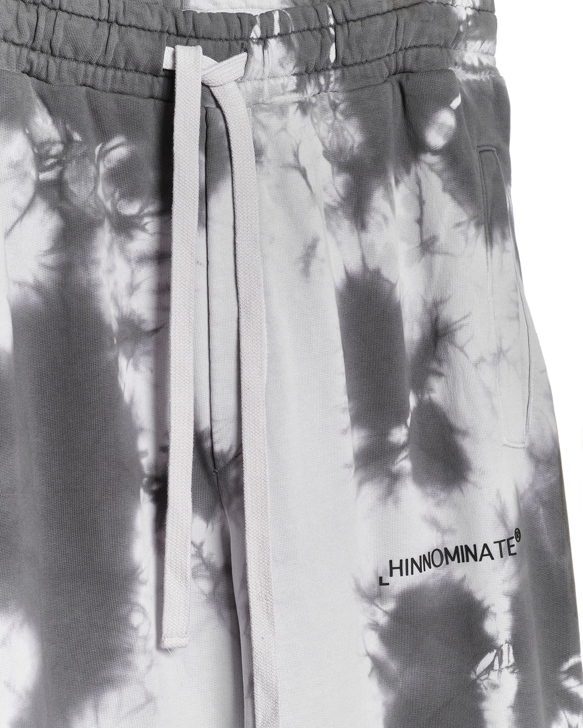 Pantalon gris extensible à cordon — Hinnominate