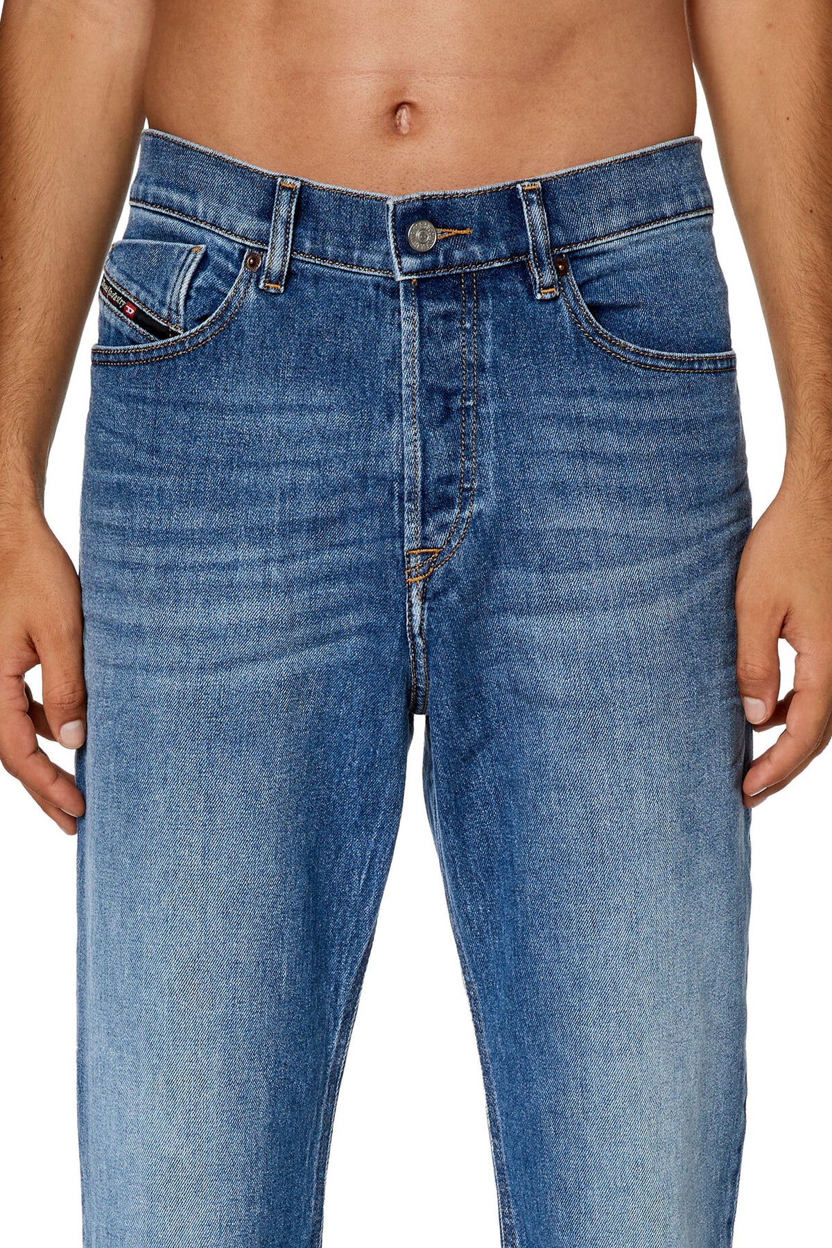 Jean D-Finning bleu délavé — Diesel