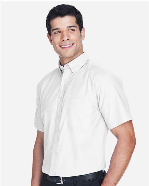 Chemise Oxford à manches courtes pour homme — Harriton M600S