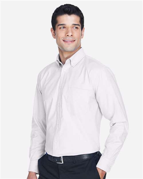 Chemise Oxford à manches longues pour homme — Harriton M600