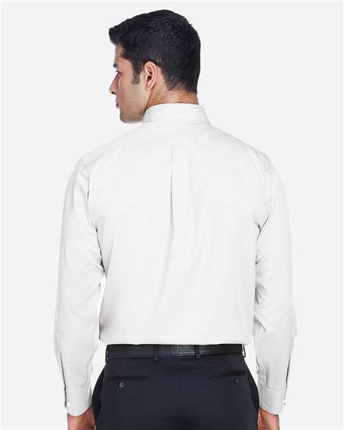 Chemise en sergé extensible pour homme Crown Collection — Devon & Jones DG530