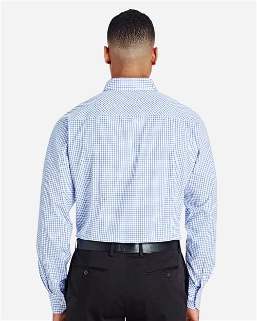 Chemise pour homme à microcarreaux CrownLux — Devon & Jones DG540