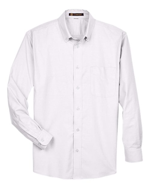 Chemise Oxford à manches longues pour homme — Harriton M600