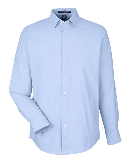 Men's CrownLux Micro-Stripe Shirt — Devon & Jones DG537