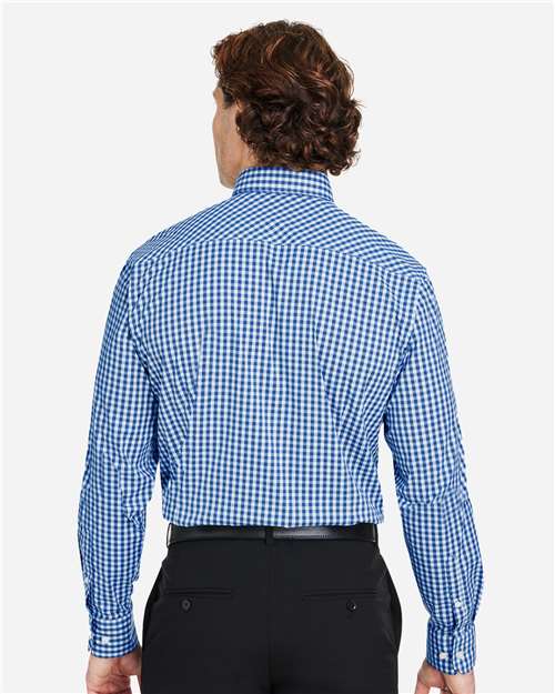 Chemise extensible à carreaux vichy pour homme CrownLux — Devon & Jones DG536