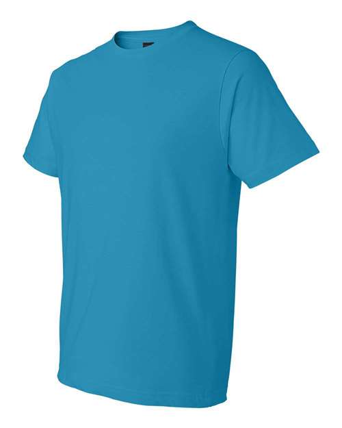 Unisex Softstyle® Lightweight T-Shirt — Caribbean Blue