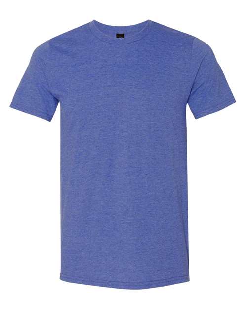 Unisex Softstyle® Lightweight T-Shirt — Heather Blue