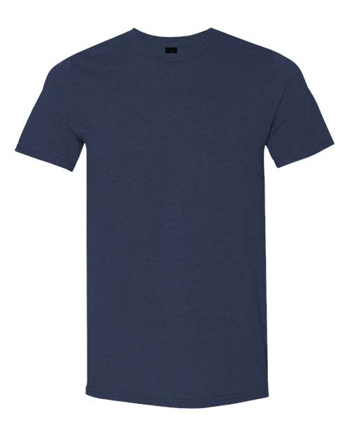 Unisex Softstyle® Lightweight T-Shirt — Heather Navy