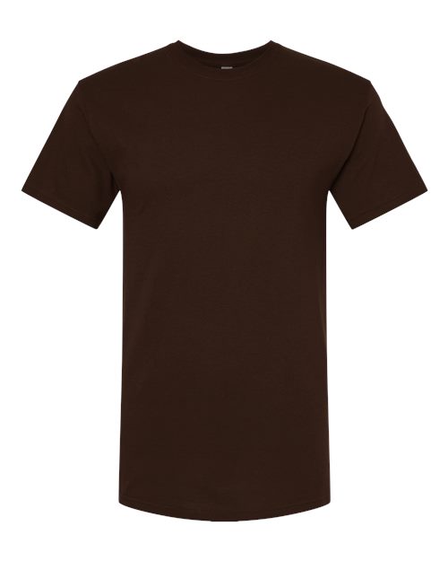 Men's Gold Soft Touch T-Shirt — Chocolate