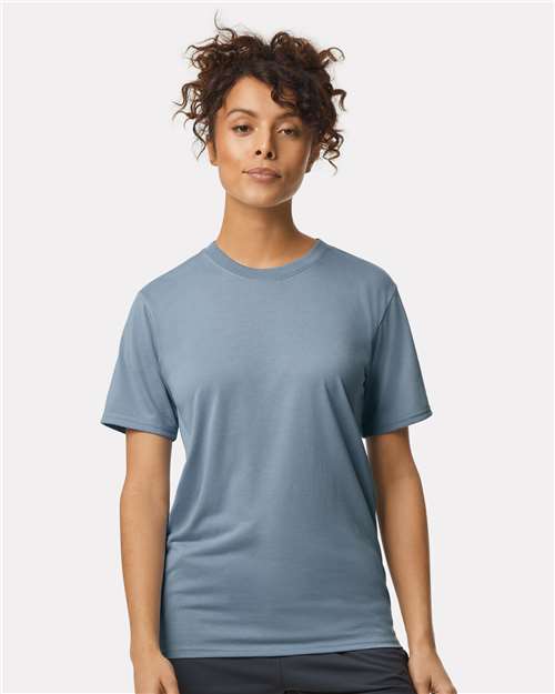 Unisex Performance® T-Shirt — Stone Blue