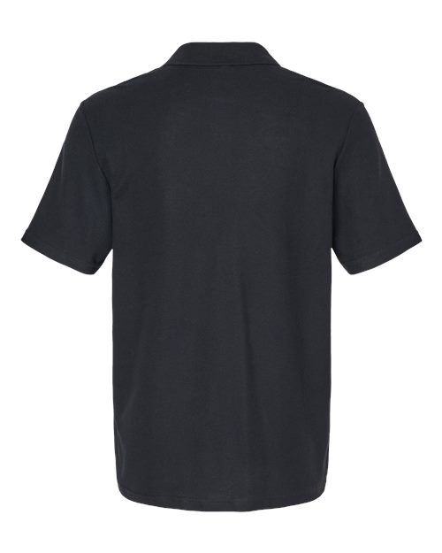 Unisex Softstyle® Pique Polo — Black