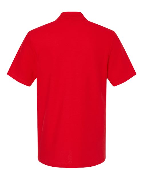 Unisex Softstyle® Pique Polo — Red