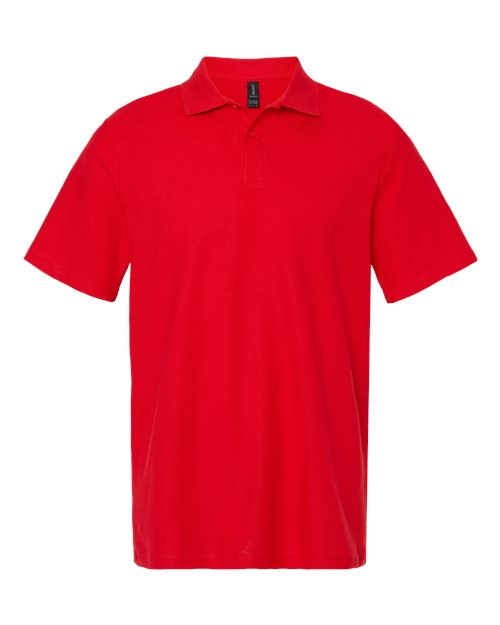Unisex Softstyle® Pique Polo — Red