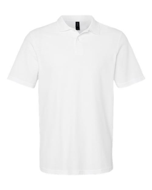 Unisex Softstyle® Pique Polo — White