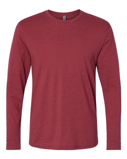 Unisex CVC Long Sleeve Tee — Cardinal