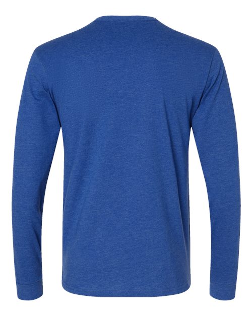 Unisex CVC Long Sleeve Tee — Royal