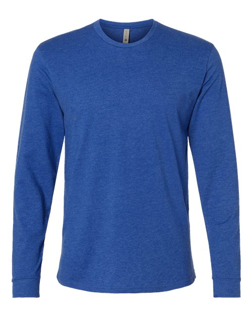 Unisex CVC Long Sleeve Tee — Royal