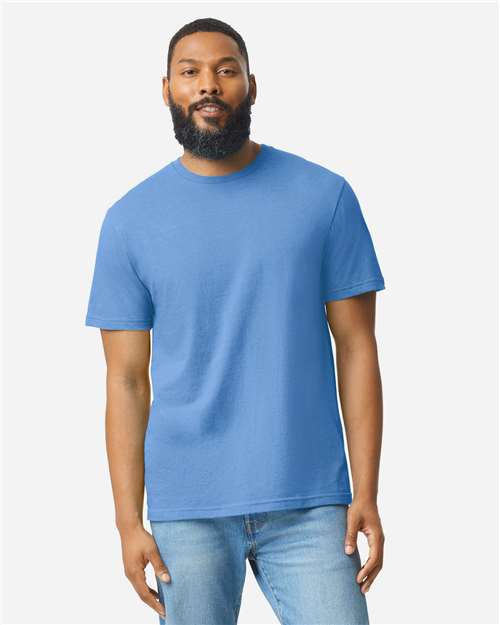 Unisex Softstyle® CVC T-Shirt — Carolina Blue Mist