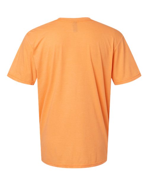 Unisex Softstyle® CVC T-Shirt — Tangerine Mist