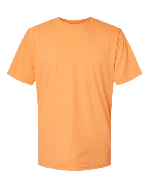 Unisex Softstyle® CVC T-Shirt — Tangerine Mist