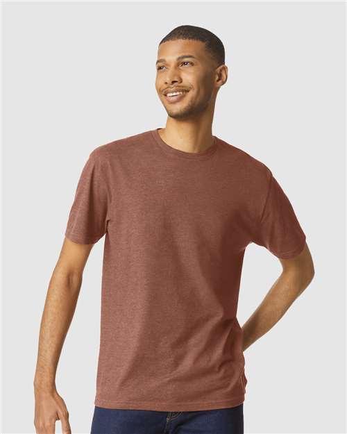 Unisex Softstyle® CVC T-Shirt — Cocoa Mist
