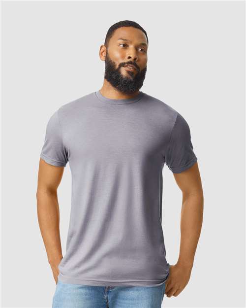 Unisex Softstyle® CVC T-Shirt — Sport Grey