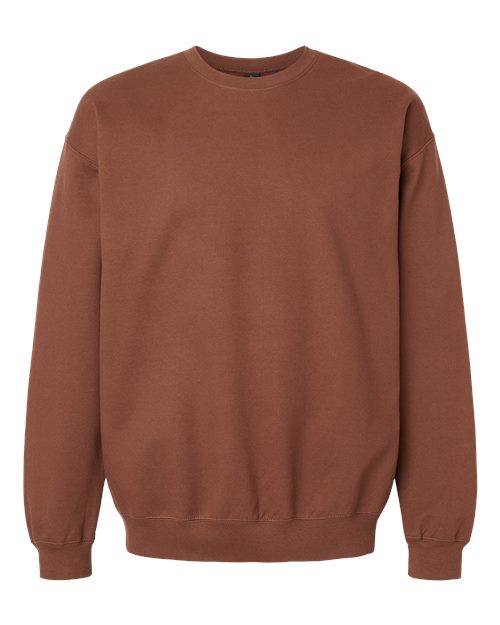 Unisex Softstyle® Midweight Crewneck Sweatshirt — Cocoa
