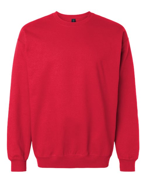 Unisex Softstyle® Midweight Crewneck Sweatshirt — Red
