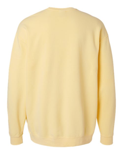 Unisex Garment-Dyed Lightweight Crewneck Sweatshirt — Butter