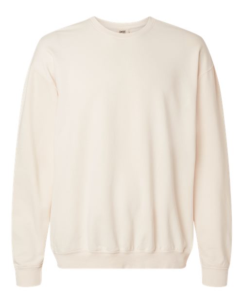 Unisex Garment-Dyed Lightweight Crewneck Sweatshirt — Ivory