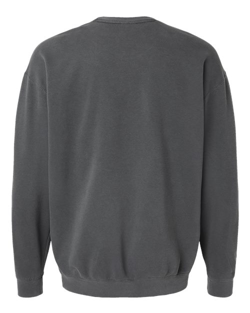 Unisex Garment-Dyed Lightweight Crewneck Sweatshirt — Pepper