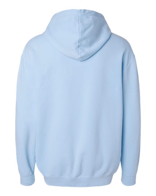 Unisex Garment-Dyed Lightweight Hooded Sweatshirt — Hydrangea