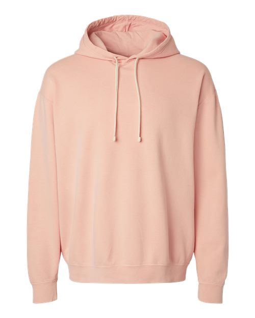 Unisex Garment-Dyed Lightweight Hooded Sweatshirt — Peachy