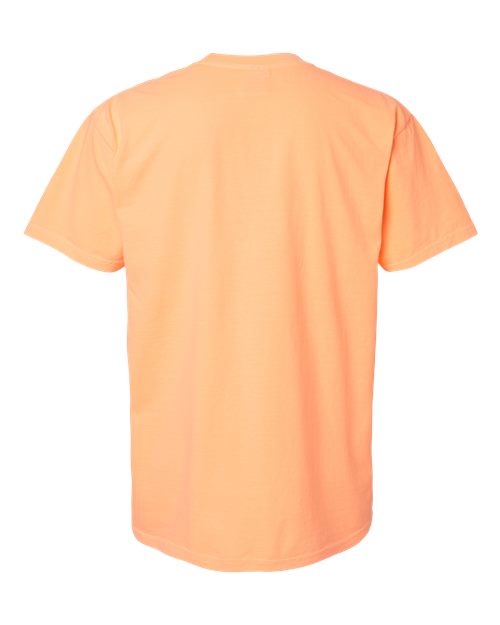 Unisex Garment-Dyed Heavyweight T-Shirt — Neon Cantaloupe