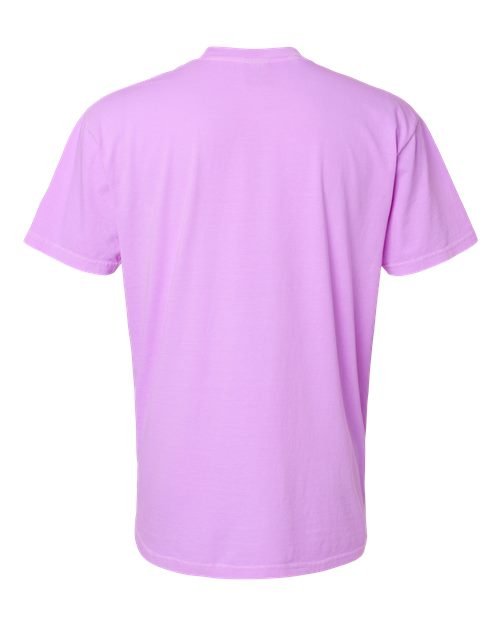 Unisex Garment-Dyed Heavyweight T-Shirt — Neon Violet