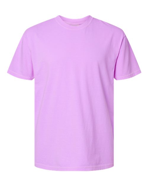 Unisex Garment-Dyed Heavyweight T-Shirt — Neon Violet