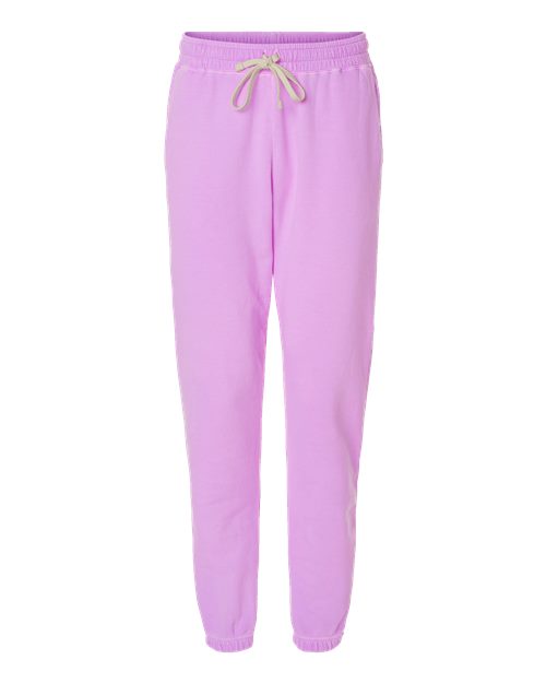 Unisex Garment-Dyed Lightweight Sweatpants — Neon Violet